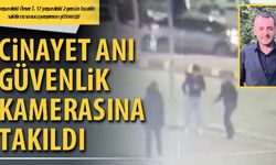 Afyon'da yaşanan cinayet anı güvenlik kamerasında