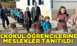 İlkokul öğrencilerine meslekler tanıtıldı