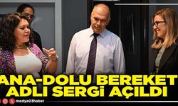 Ana-dolu bereket adlı sergi açıldı