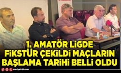 1. Amatör ligde fikstür çekildi maçların başlama tarihi belli oldu