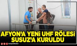 Afyon’a yeni UHF rölesi Susuz’a kuruldu