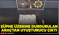 Şüphe üzerine durdurulan araçtan uyuşturucu çıktı