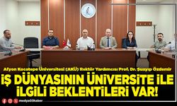 İş dünyasının üniversite ile ilgili beklentileri var!