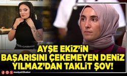 Ayşe Ekiz’in başarısını çekemeyen Deniz Yılmaz’dan taklit şov!