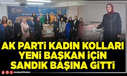 AK Parti Kadın Kolları yeni Başkan için sandık başına gitti