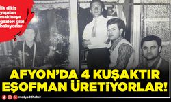 Afyon’da 4 kuşaktır eşofman üretiyorlar!