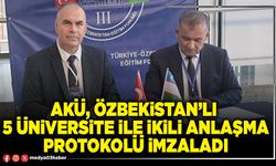 AKÜ, Özbekistan’lı  5 Üniversite ile ikili anlaşma protokolü imzaladı