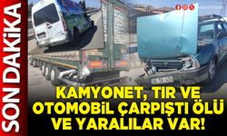 Tır ile otomobil çarpıştı ölü ve yaralılar var!