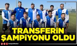 Transferin şampiyonu oldu