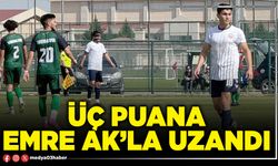 Üç puana Emre Ak’la uzandı