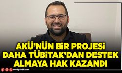 AKÜ’nün bir projesi daha tübitak’dan destek almaya hak kazandı