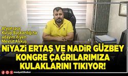 Niyazi Ertaş ve Nadir Güzbey kongre çağrılarımıza kulaklarını tıkıyor!