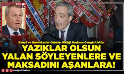 Yazıklar olsun yalan söyleyenlere ve maksadını aşanlara!