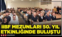 İİBF mezunları 50. yıl etkinliğinde buluştu