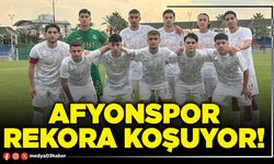 Afyonspor rekora koşuyor!