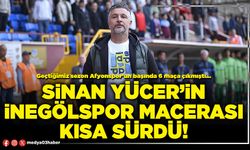 Sinan Yücer’in İnegölspor macerası kısa sürdü!