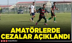 Amatörlerde cezalar açıklandı