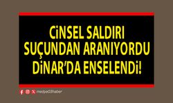 Cinsel saldırı suçundan aranıyordu Dinar’da enselendi!