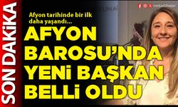 Afyon Barosu’nda yeni başkan belli oldu