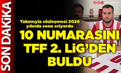 10 numarasını TFF 2. lig’den buldu