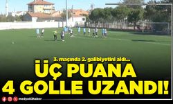 Üç puana 4 golle uzandı!