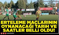 Erteleme maçlarının oynanacağı tarih ve saatler belli oldu!