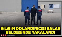 Bilişim dolandırıcısı Salar Beldesinde yakalandı