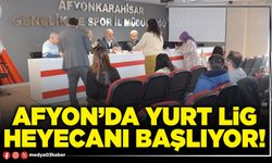 Afyon’da yurt lig heyecanı başlıyor!