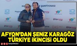 Afyon’dan Şeniz Karagöz Türkiye ikincisi oldu