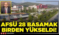 AFSÜ 28 basamak birden yükseldi!