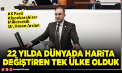 22 yılda Dünyada harita değiştiren tek ülke olduk