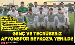 Genç ve tecrübesiz Afyonspor Beykoz’a yenildi!