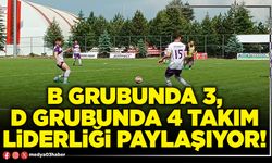 B grubunda 3, C grubunda 4 takım liderliği paylaşıyor!