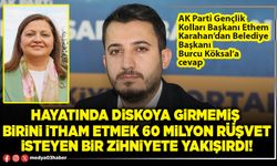 Hayatında diskoya girmemiş birini itham etmek 60 milyon rüşvet isteyen bir zihniyete yakışırdı!