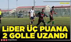 Lider üç puana 2 golle uzandı