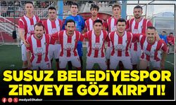 Susuz Belediyespor zirveye göz kırptı!