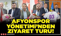 Afyonspor Yönetimi’nden ziyaret turu!