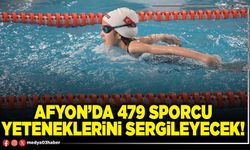 Afyon’da 479 sporcu yeteneklerini sergileyecek!