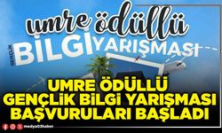 Umre ödüllü gençlik bilgi yarışması başvuruları başladı