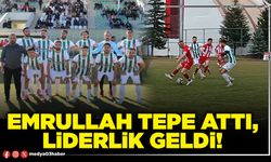 Emrullah Tepe attı, liderlik geldi!