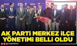 AK Parti Merkez İlçe yönetimi belli oldu