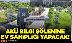 AKÜ bilgi şölenine ev sahipliği yapacak!