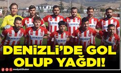 Denizli’de gol olup yağdı!