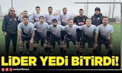 Lider yedi bitirdi!