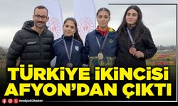 Türkiye ikincisi Afyon’dan çıktı