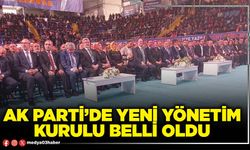 AK Parti’de yeni yönetim kurulu belli oldu