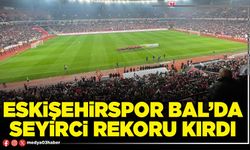 Eskişehirspor BAL’da seyirci rekoru kırdı