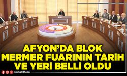 Afyon’da blok mermer fuarının tarih ve yeri belli oldu