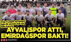 Ayvalıspor attı, Emirdağspor baktı!