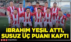 İbrahim Yeşil attı, Susuz üç puanı kaptı